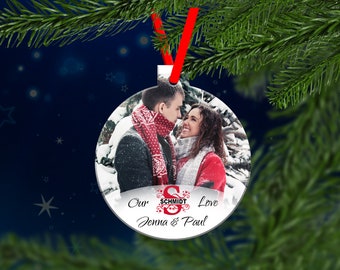 Christmas Ornament ~ Photo Christmas Ornament ~ Christmas Ornaments ~ Ornament ~ Personalized Christmas Ornament - First Christmas