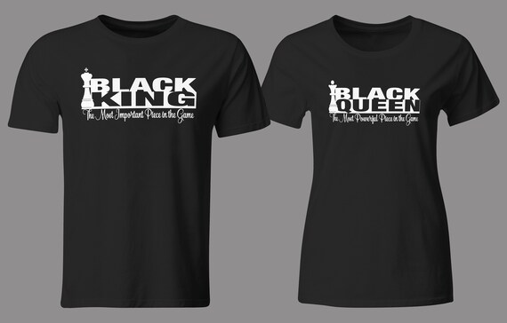 Couples Shirts Black King Shirt Black 