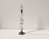 SALE, Perfume Bottle, High quality Blown Glass, Egyptian Perfume Bottles, Glass Art, Antique Glass, Glass Perfume Bottle