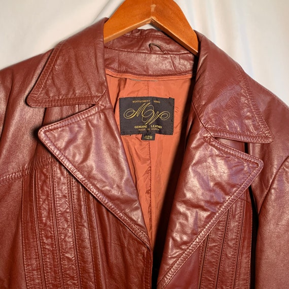 70's Montgomery Ward Leather Jacket