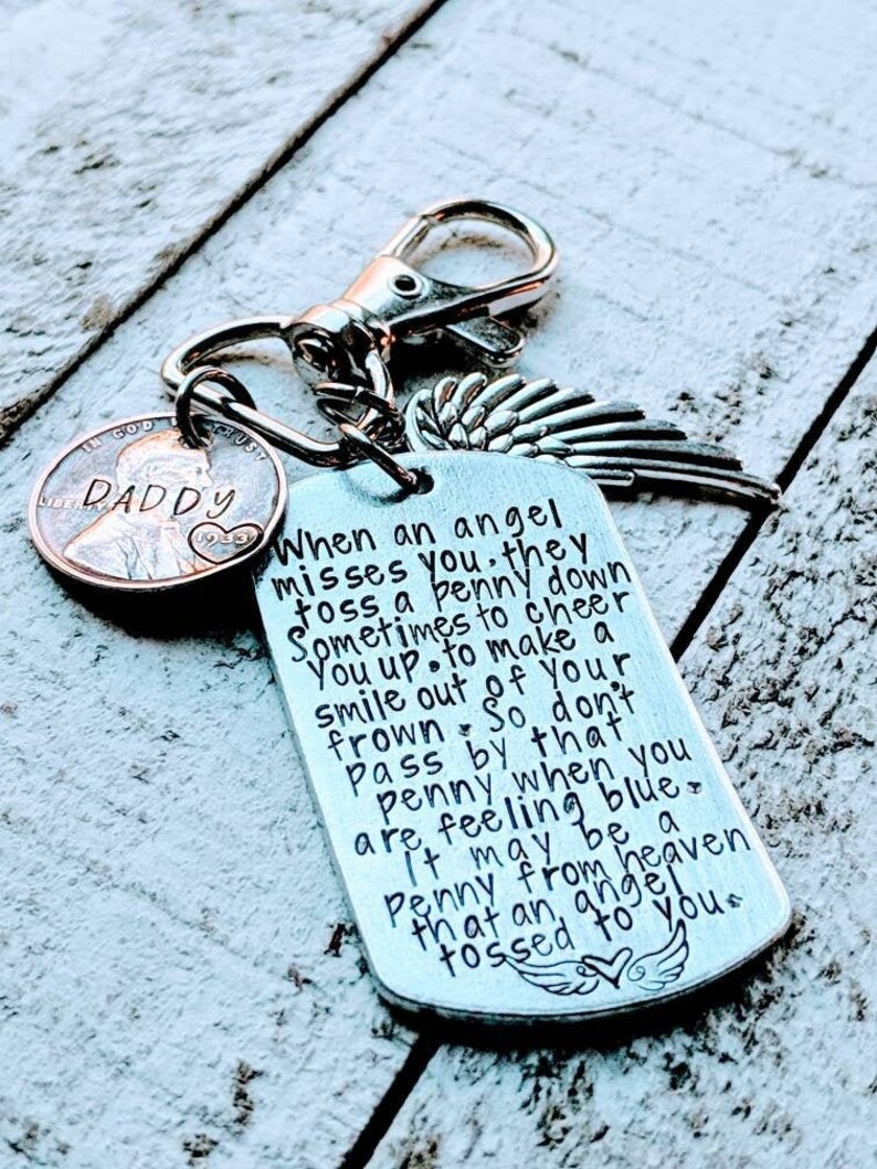 Angel Misses You. Penny Poem. My Angel. Toss a Penny. Lost - Etsy
