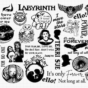 Labyrinth Engraved Tumbler Wrap SVG – Laser Rotary, 40oz (Digital Download)