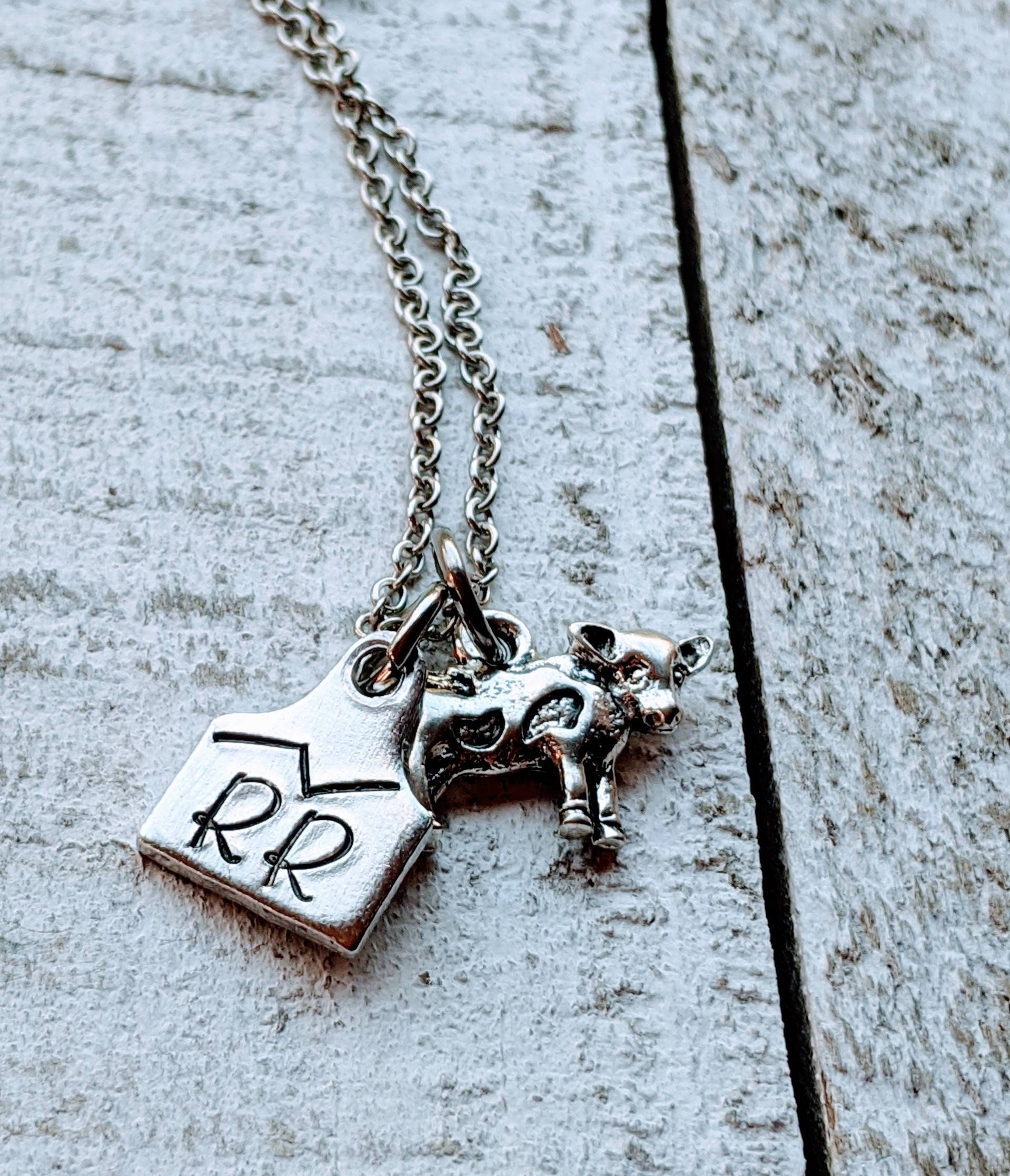 Collana Personalizzabile Con Targhetta 'Vivi Ama Ridi' | Argento Sterling 925 | Gioiello Ipoallergenico - 2