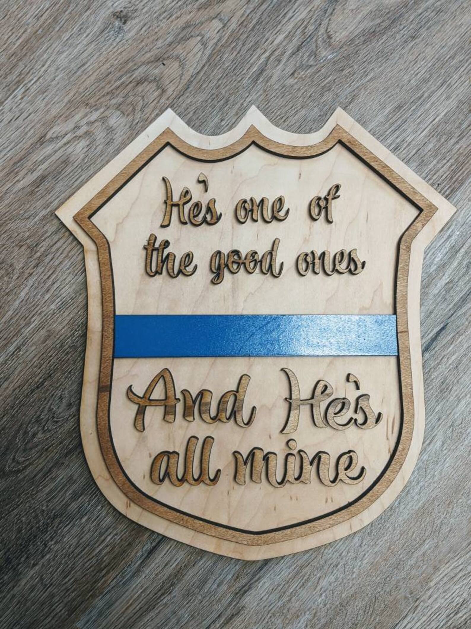 Police Sign. Cop Sign. One of the Good Ones. Law Enforcement - Etsy