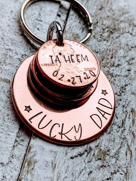 Etsy shop penny keychain