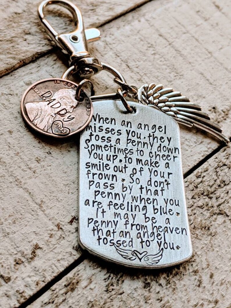 Angel Misses You. Penny Poem. My Angel. Toss a Penny. Lost - Etsy
