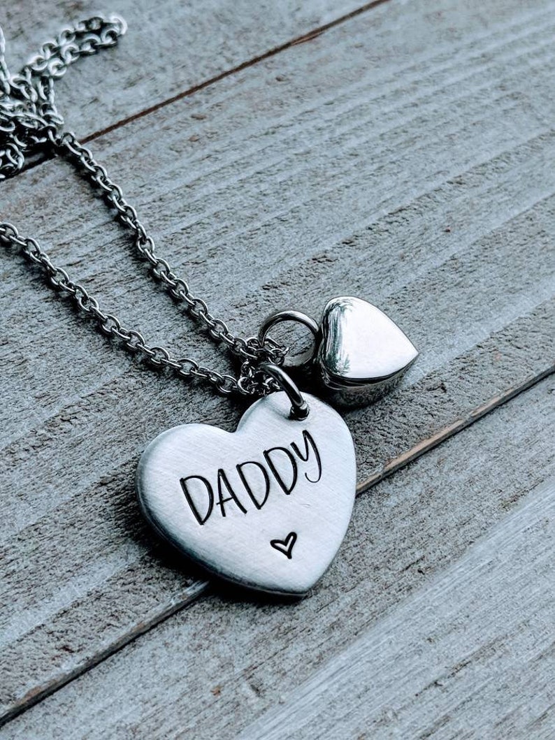 Memorial necklace for loss of husband Clearance