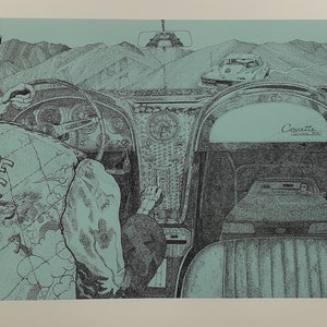 Signed GiClee prints: Vettehead by Kenn Fung