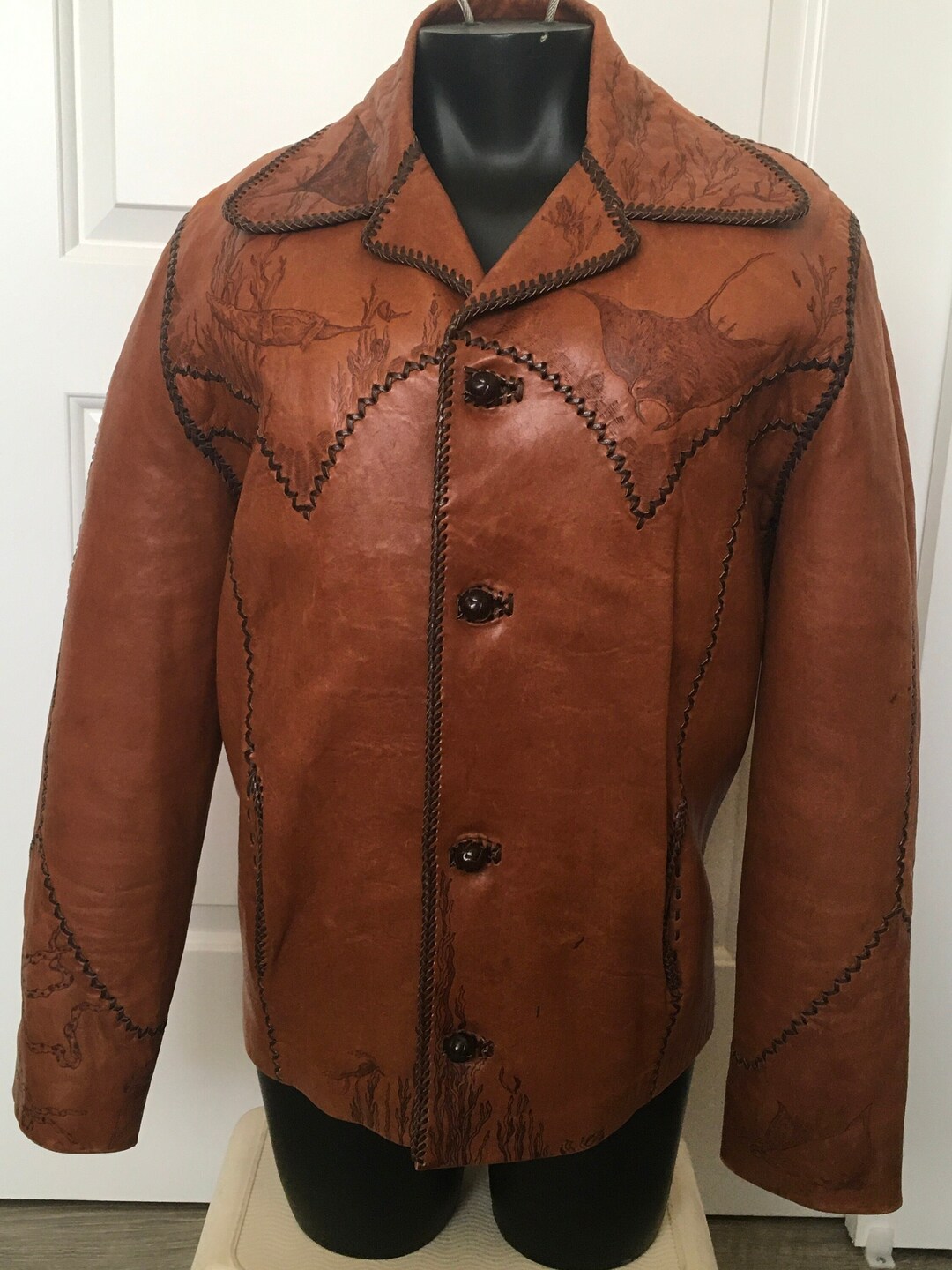 ジャケット・アウター 70s North beach leather leather jacket Vintage 1970s North Beach Leather Jacket - Etsy