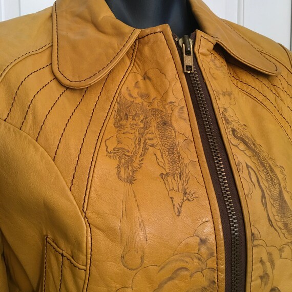 Vintage Seventies Crae Carlyle Man’s Leather Jack… - image 1