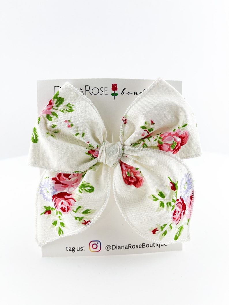 BLOOMING SPRING MARIPOSA bow
