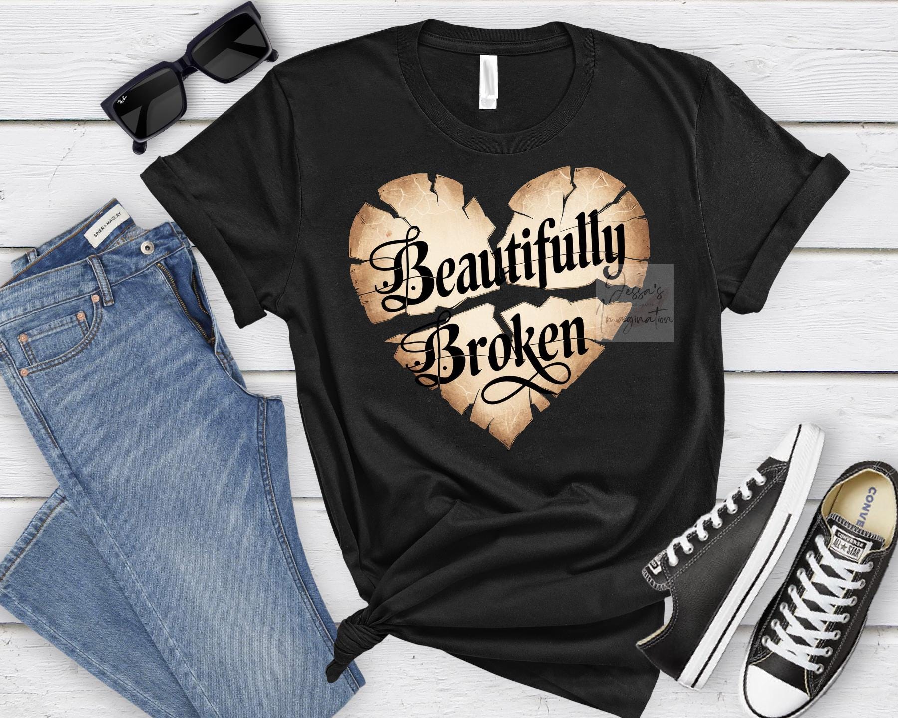 Y2K ハート柄　グランジフーディー　broken heart Parker Y2K ハート柄 グランジフーディー broken heart Parker