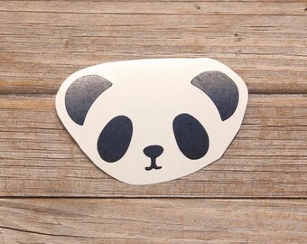 Simple Panda Sticker, Car stickers, Car Decals, Laptop stickers, Laptop Decal, Vinyl Decal, Ipad stickers, Stickers, Decals