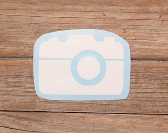 Camera vinyl sticker, Car stickers, Car Decals, Laptop stickers, Laptop Decal, Vinyl Decal, Ipad stickers, Stickers, Decals