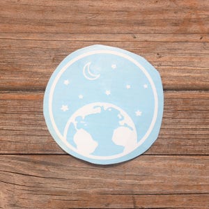 Earth vinyl sticker, Car stickers, Car Decals, Laptop stickers, Laptop Decal, Vinyl Decal, Ipad stickers, Stickers, Decals