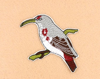 Bird Patch Iron on Patch DIY Patch Embroidered Patch Applique Embroidery 8.8x10.5cm