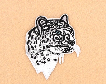 Leopard Patch Iron on Patch DIY Patch Embroidered Patch Applique Embroidery 5.8x7cm