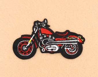 Motocykl patch Iron na patchu DIY patch haftowane patch aplikacja haft 10X 5,5 cm