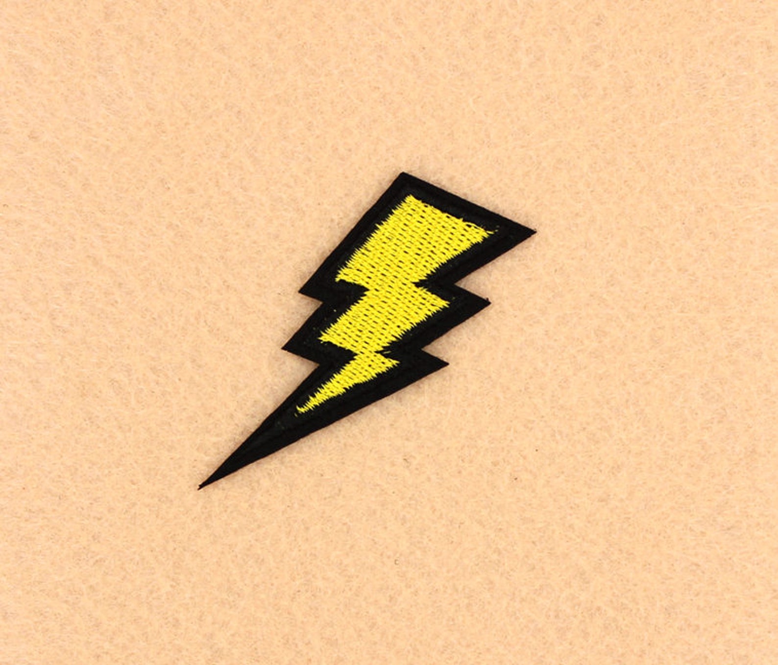 Lightning Patch Iron on Patch DIY Patch Embroidered Patch - Etsy