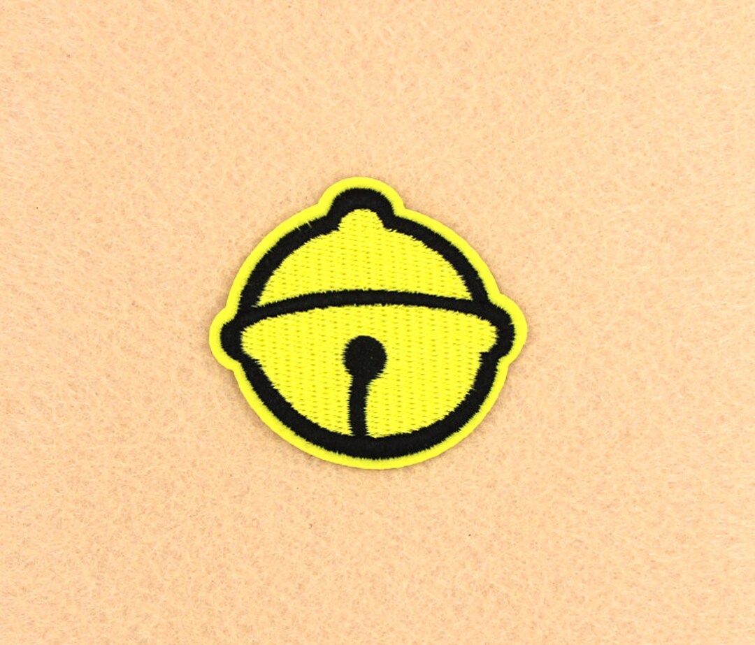 Bell Patch Iron on Patch DIY Patch Embroidered Patch Applique Etsy