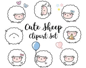 Featured image of post Kawaii Sheep Drawing You can make the u shape a bit wider at the step 3