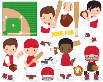 Baseball Clipart, Baseball Graphics, Honkbalknuppel, werper, Honkbalveld, homerun, honkbalwedstrijd, klein commercieel gebruik, svg en png