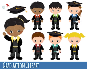 Graduierung Clipart, Graduierung Grafiken, Scroll, Mütze, Absolvent jungen und Mädchen, Sticker, Schule, Studenten, Absolventen, Einladung, Png, svg