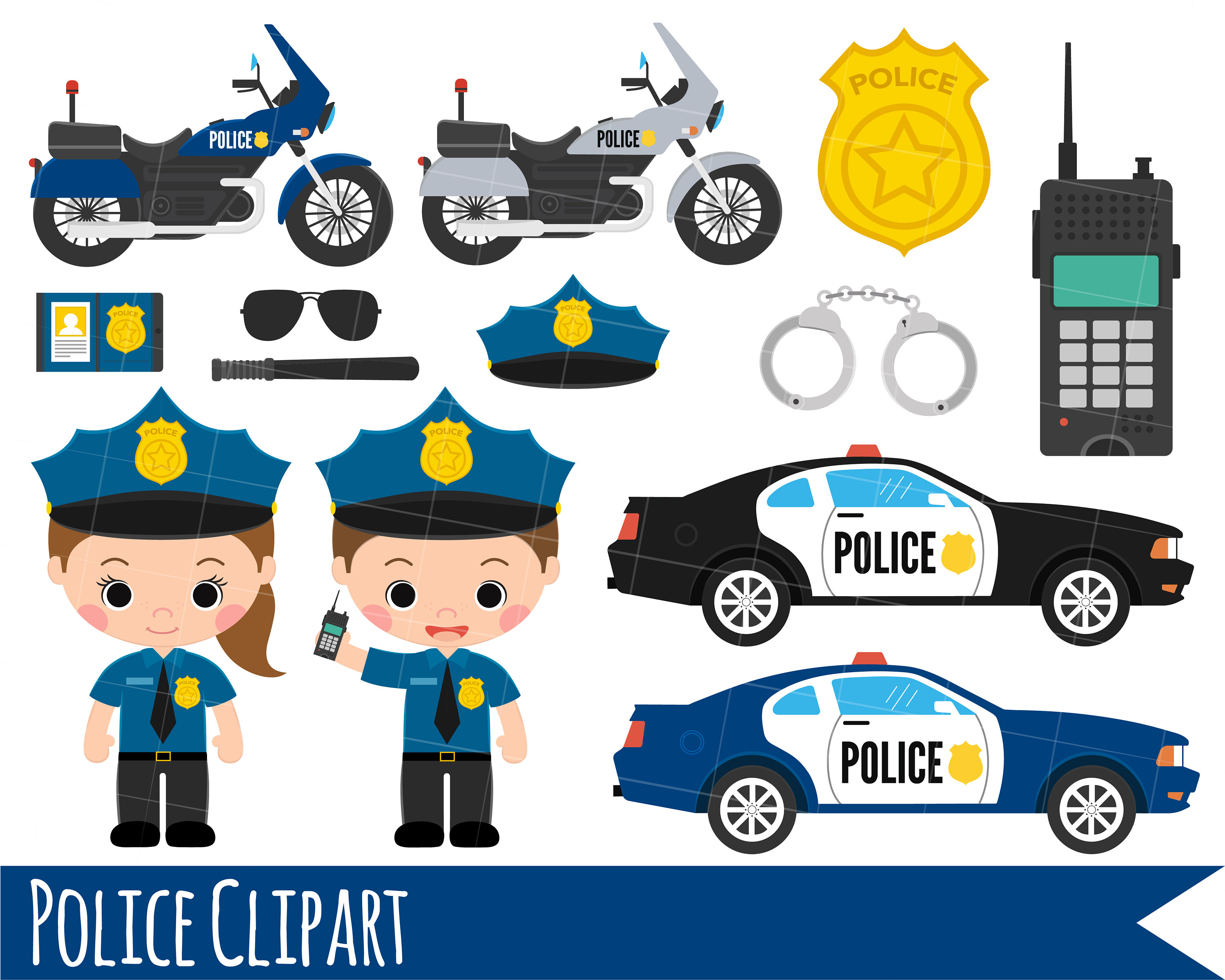 Kids Police Clipart Girl And Boy Police Clipart Police Car Etsy Kids Police Clipart Girl And Boy Police Clipart Police Car Etsy