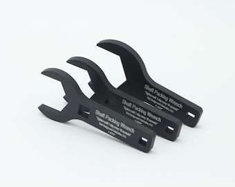 1-7/8", 2" and 2-1/4" Shaft Packing Wrench Bundle (Popular Set)