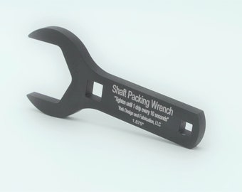 1-7/8" Shaft Packing Wrench for Inboards "Stuffing Box Packing Gland"