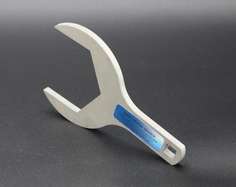 3-1/2" Shaft Packing Wrench: 304 Stainless Steel with 1/2" Drive