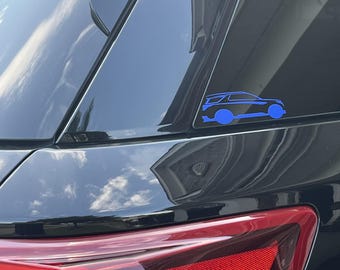 6th GEN Explorer Blue Decal! (5 Inch)