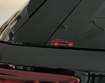 6th GEN Explorer Decal Red! (3 INCH)