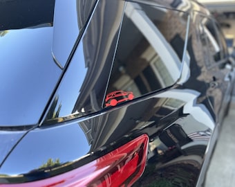 6th GEN Explorer Red Decal!  (5 INCH)