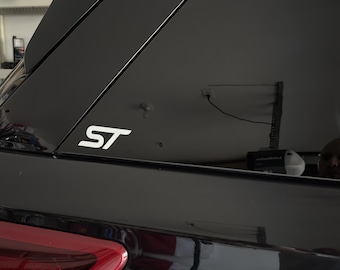 ST style Explorer/Edge/Focus 3-Inch WHITE Decal