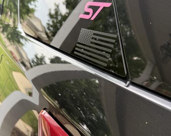 6th GEN Explorer/Focus/Edge ST Style Window Decal (PINK)