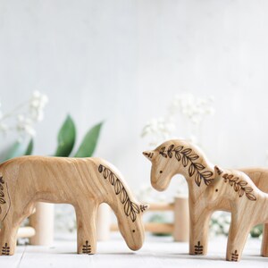 etsy wooden animals