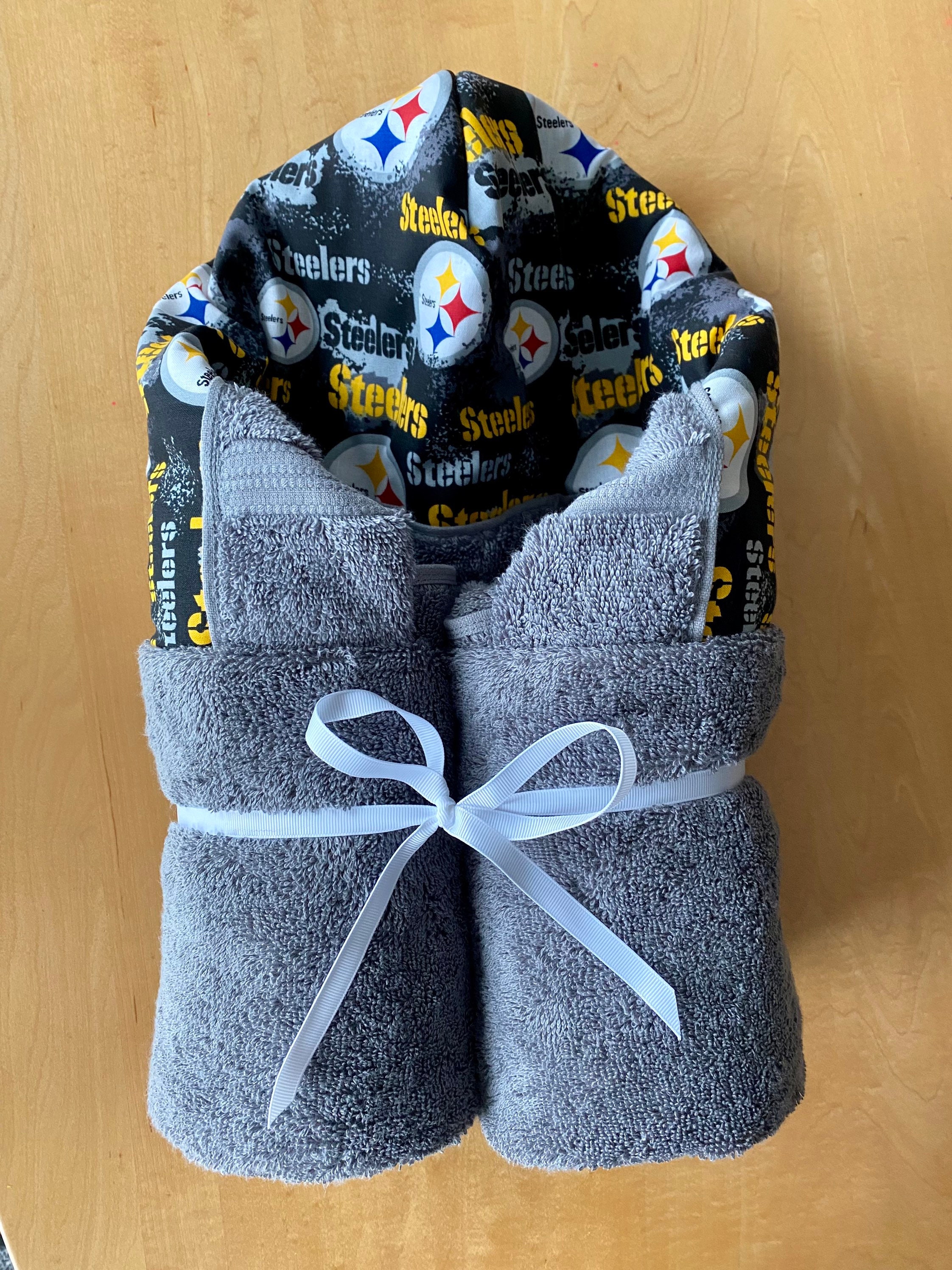 Pittsburgh steelers bath towel set new arrivals