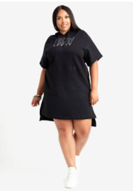 Dkny shop hooded dress