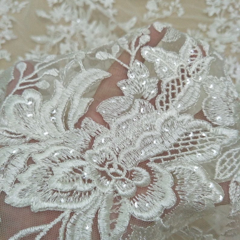 bridal lace material