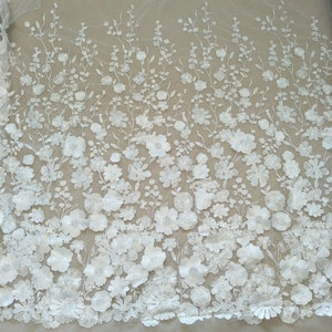 Ivory 3d Lace Antonella