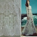 Elegant fine workmanship tulle mesh embroidered bright white wedding lace fabric organza lace fabric guipurel lace