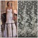 2018 FASHIONABLE flowers wedding lace fabric organza lace 52 inches widths for bridal lace alencon lace