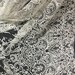 2019 New collection wedding lace fabric tulle lace with sequins organza fabric guipure lace embroidery alencon lace for wedding dress