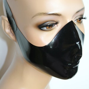 CL Design Latex Mask Ergonomisch geformt Roleplay Fetish Rubber Bild 1