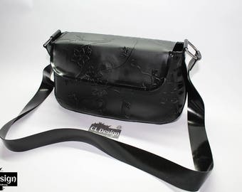 CL Design Exclusive Structured Latex Handbag 