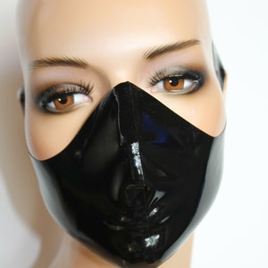 CL Design Latex Mask Ergonomisch geformt Roleplay Fetish Rubber Bild 2
