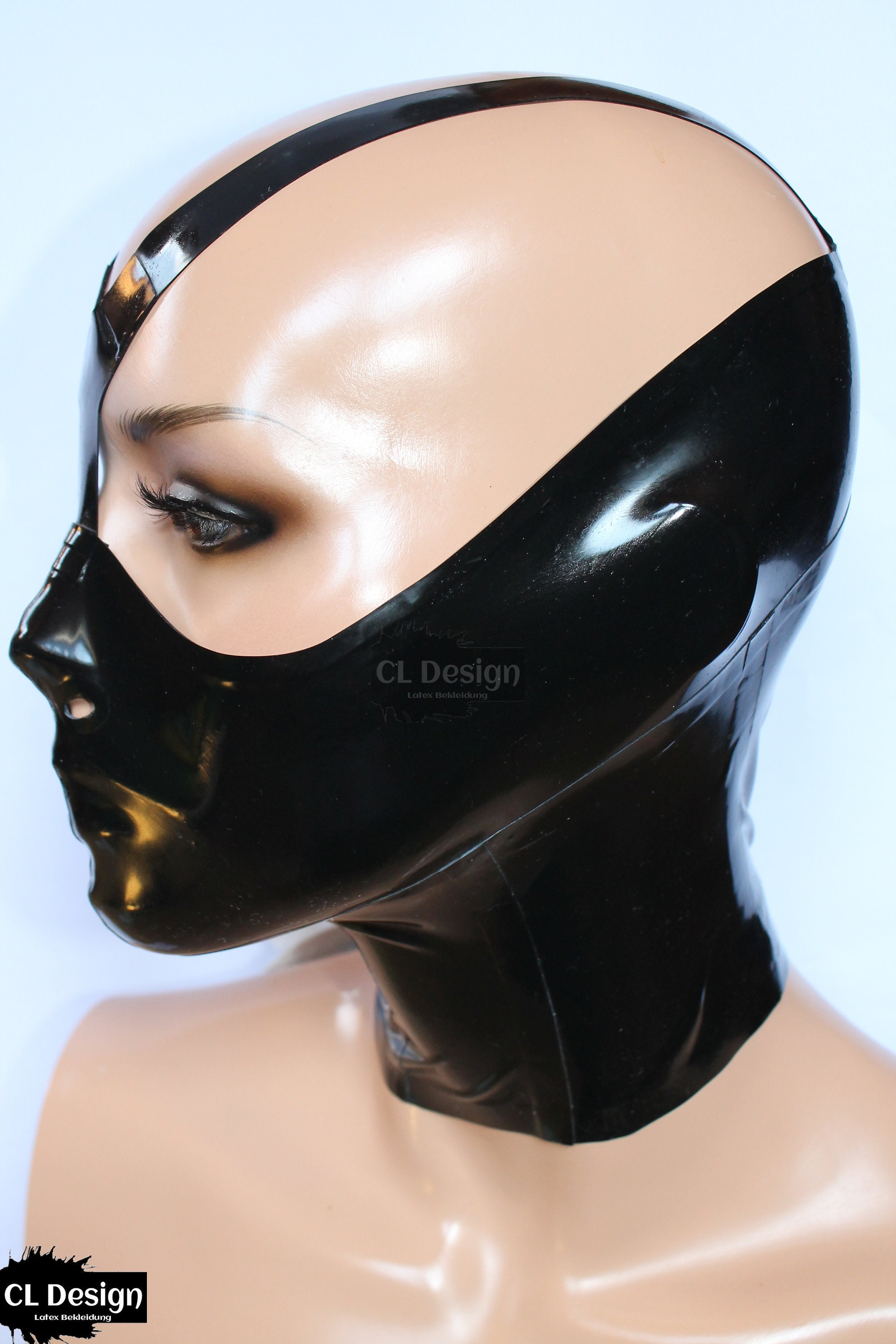 Rubies Coraline The Other Mother Latexmaske – Gruselmaske Für Erwachsene, Overhead, Schwarz