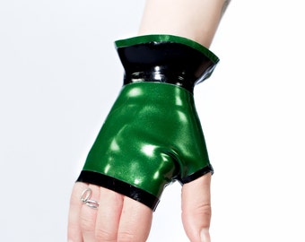 CL Design Latex Gauntlets Mittens Gauntlets
