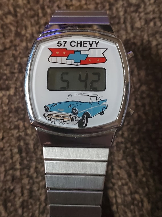 57 Chevy LCD Watch